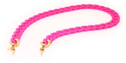  Silk Brillenkette Neon pink